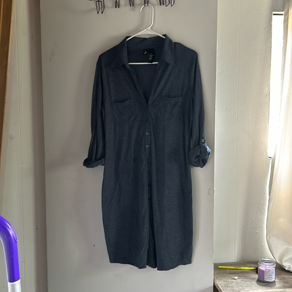 Navy blue dress